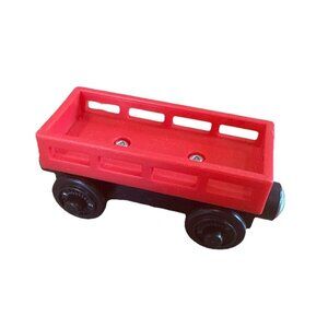 Thomas the Train Red Cargo Car Wooden Railway 2012 Friends